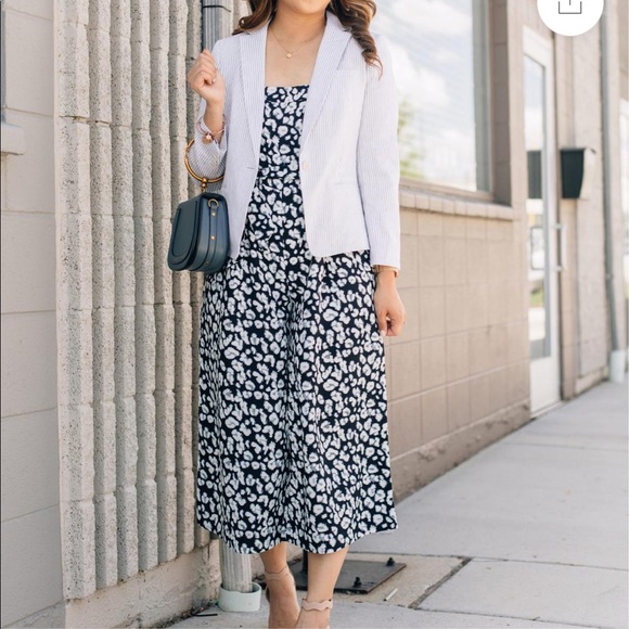 Banana Republic Black and White Jumpsuit - Picture 2 of 4